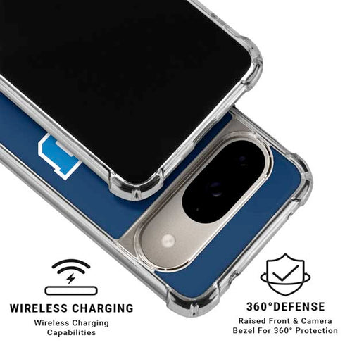 Disney Monsters University MU Logo Google Pixel 10 Clear Case